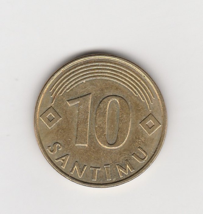  10 Santimu Lettland   2008   (M474)   