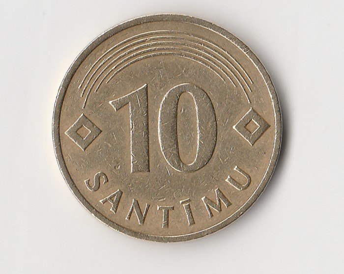 10 Santimu Lettland 1992 (M475)