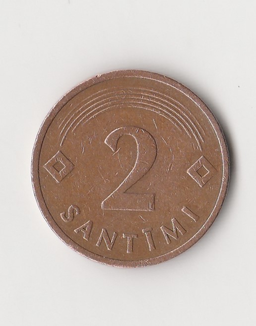 2 Santimu Lettland 1992 (M478)