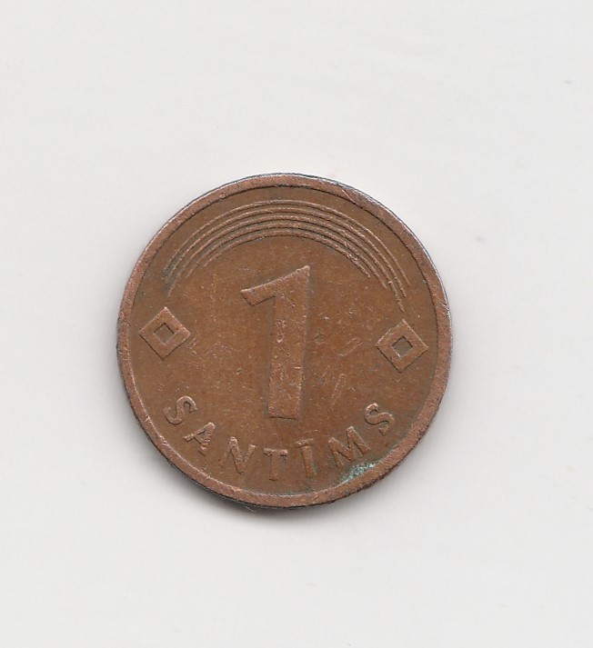 1 Santims Lettland 1992 (M481)