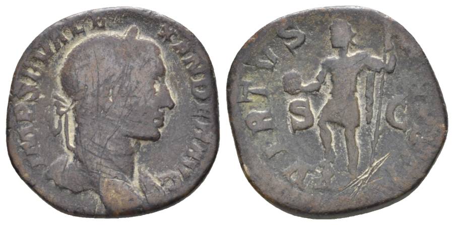  Antike, Römisches Kaiserreich, Bronze; 16,53 g   