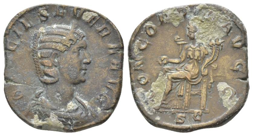  Antike, Römisches Kaiserreich, Bronze; 16,58 g   