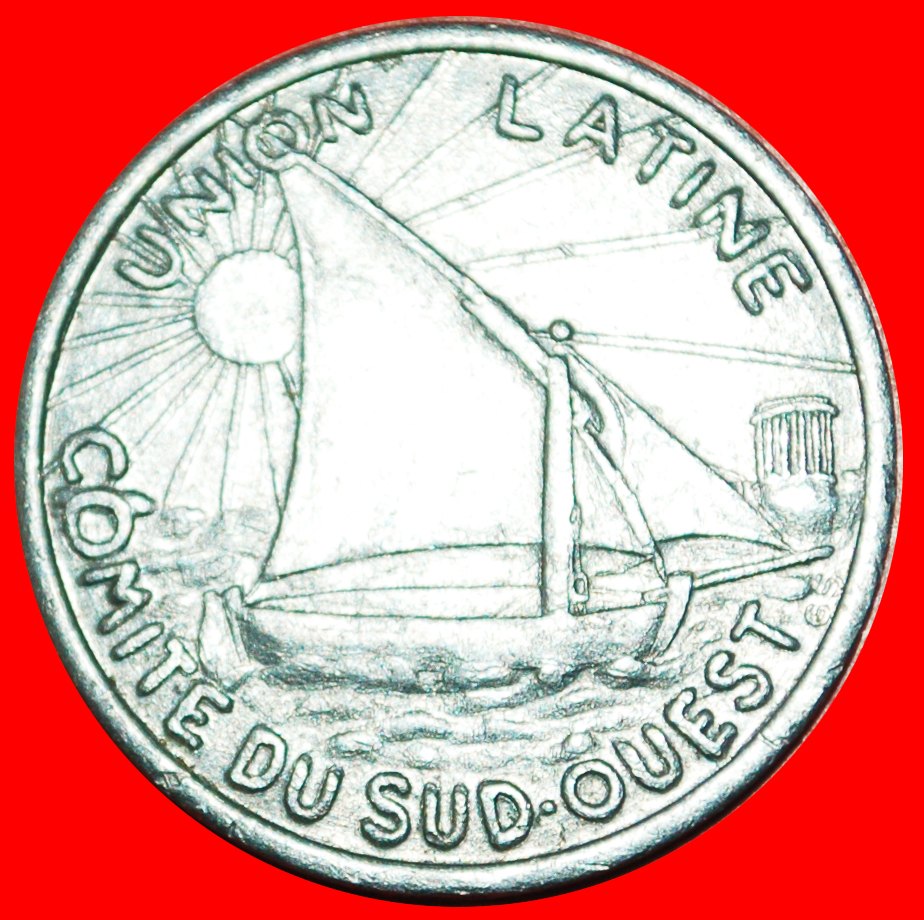  • SUN AND SHIP: FRANCE ★ 10 CENTIMES 1922-1927 TOULOUSE! LOW START ★ NO RESERVE!   