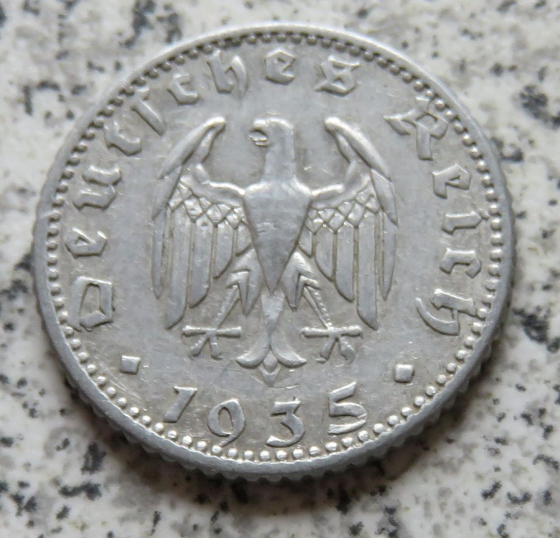  Drittes Reich 50 Pfennig 1935 E   