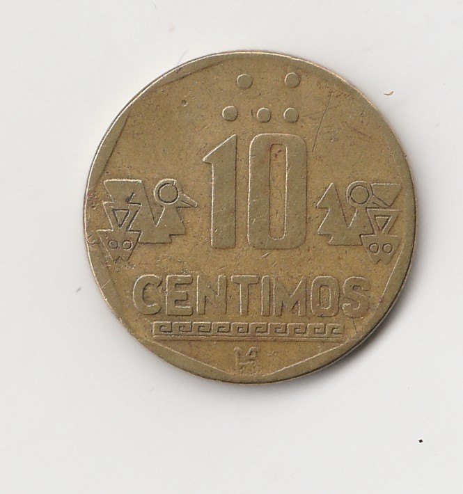 10 Centimos Peru 1992 (M484)