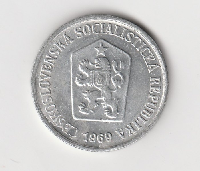  10 Heller  Tschechoslowakei 1969 (M491)   