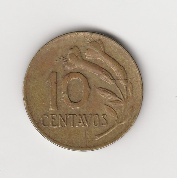  10 Centavos Peru 1969 (M498)   