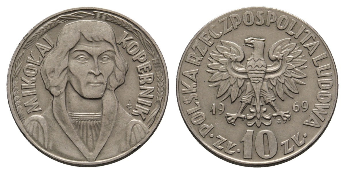  Polen; 10 Zloty 1969   