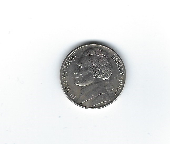  USA 5 Cents 1996 P   