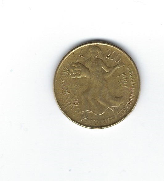  Italien 200 Lire 1981 FAO   