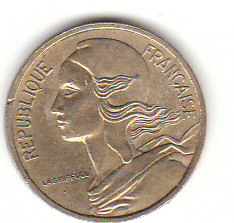 5 Centimes Frankreich 1980 (C205  b.   