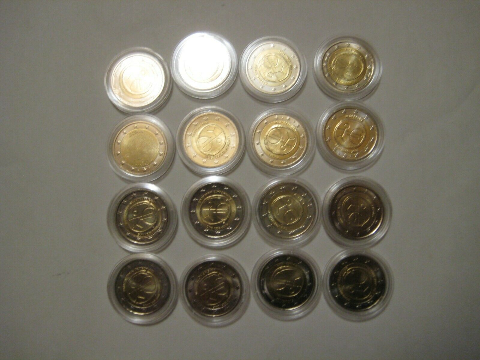  Alle 16 Münzen 2€ 10 Jahre WWU   