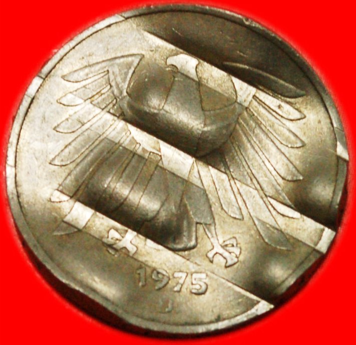  • ANNULATION ★ GERMANY 5 MARK 1975J★ UNCOMMON TYPE! LOW START! ★ NO RESERVE!   