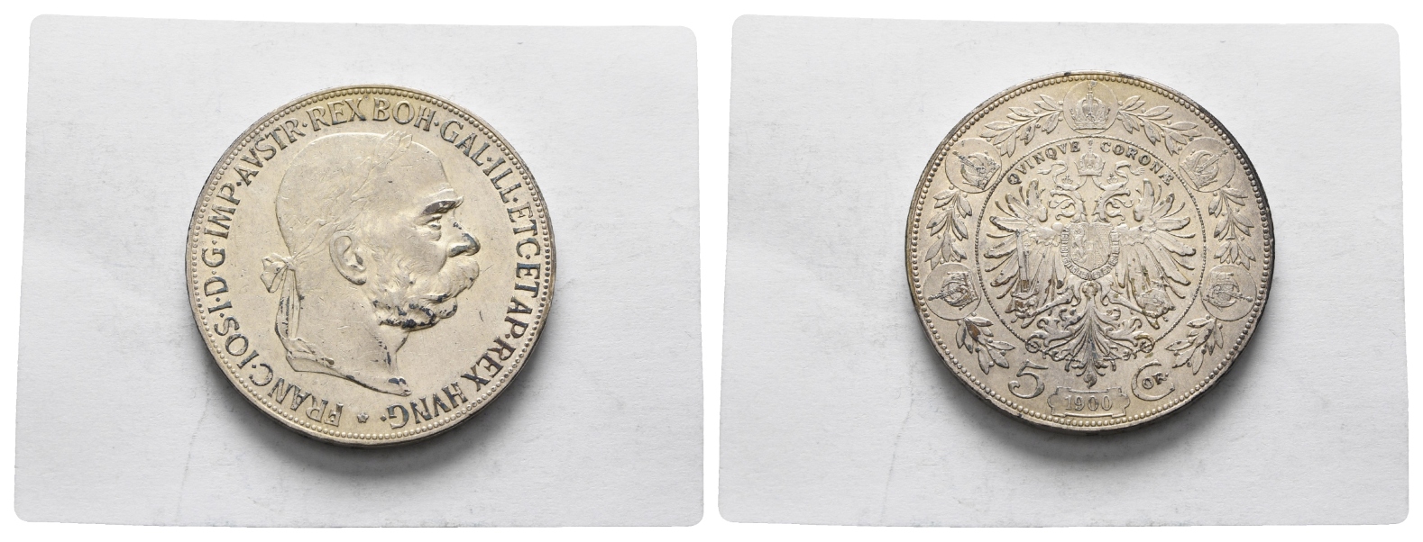  Österreich; 5 Kronen 1900   