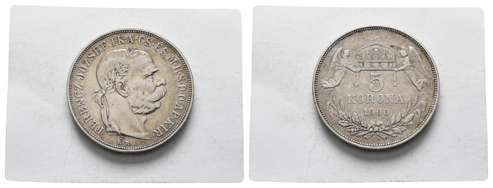  Österreich; 5 Kronen 1900   