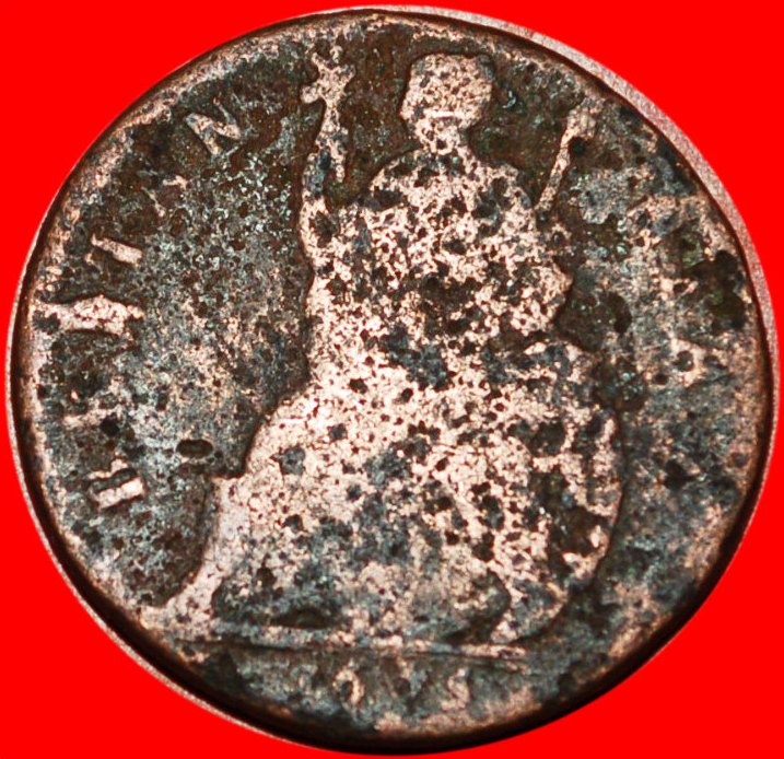 * PUNKT nach CAROLUS: GROSSBRITANNIEN ★ FARTHING 1675! UNGEWÖHNLICH! OHNE VORBEHALT!