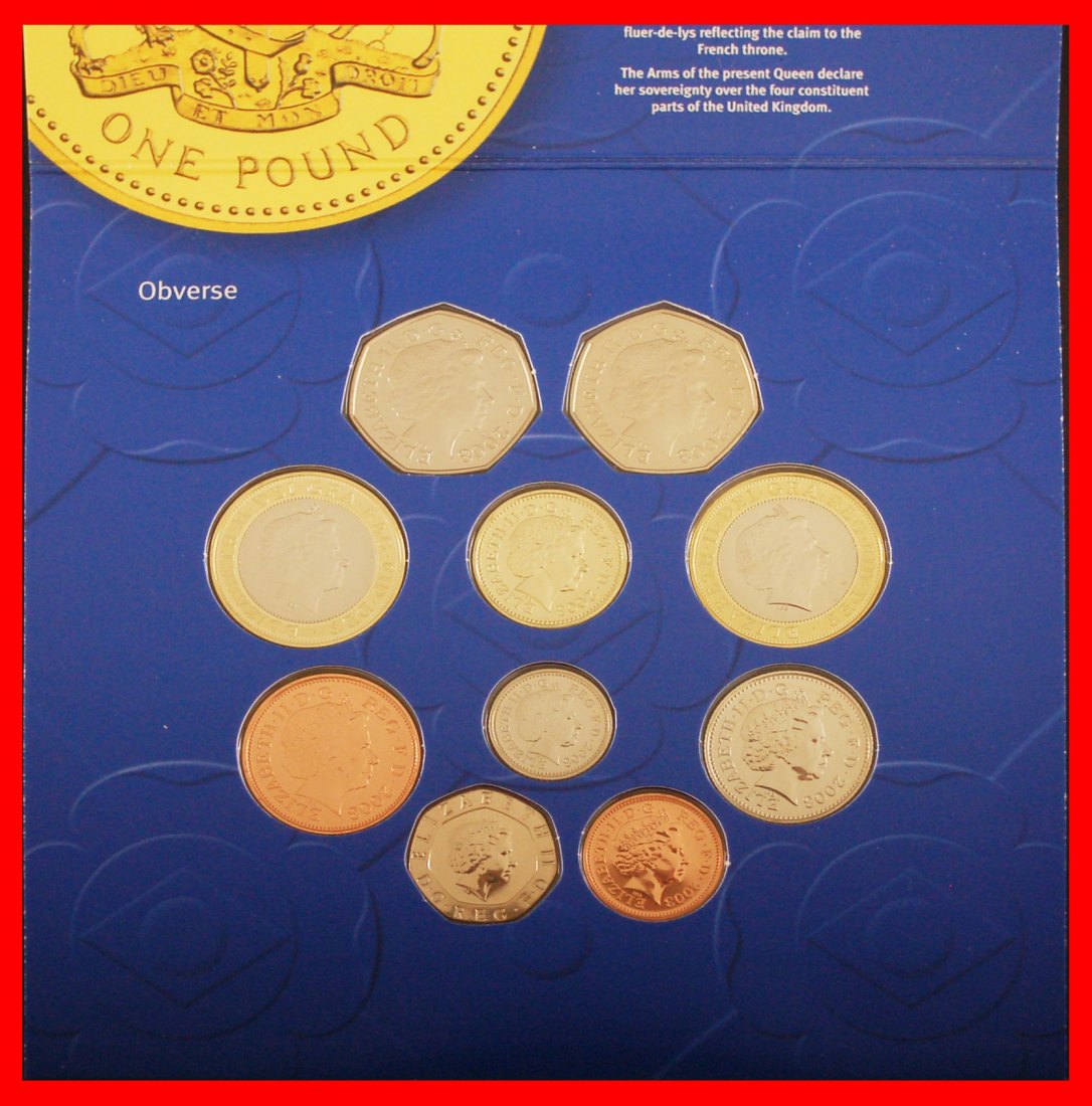  • COMPLETE SET: GREAT BRITAIN ★ BRILLIANT UNCIRCULATED COIN COLLECTION 2003! LOW START ★ NO RESERVE!   