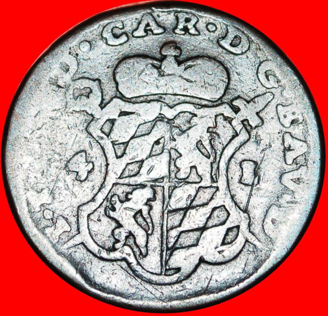  • FRANCE: LIEGE ★ 4 LIARDS 1751! Jean-Théodore of Bavaria (1744-1763) LOW START ★ NO RESERVE!   