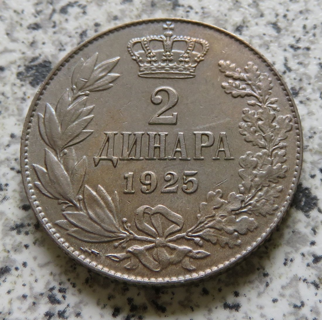  Jugoslawien 2 Dinara 1925 (2)   