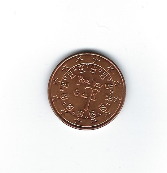  Portugal 5 Cent 2002   