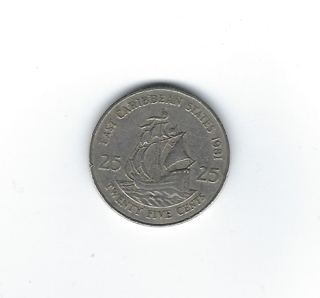  Ostkaribische Staaten 25 Cents 1981   