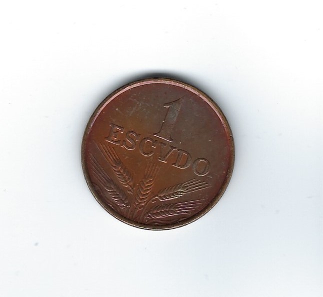  Portugal 1 Escudo 1974   