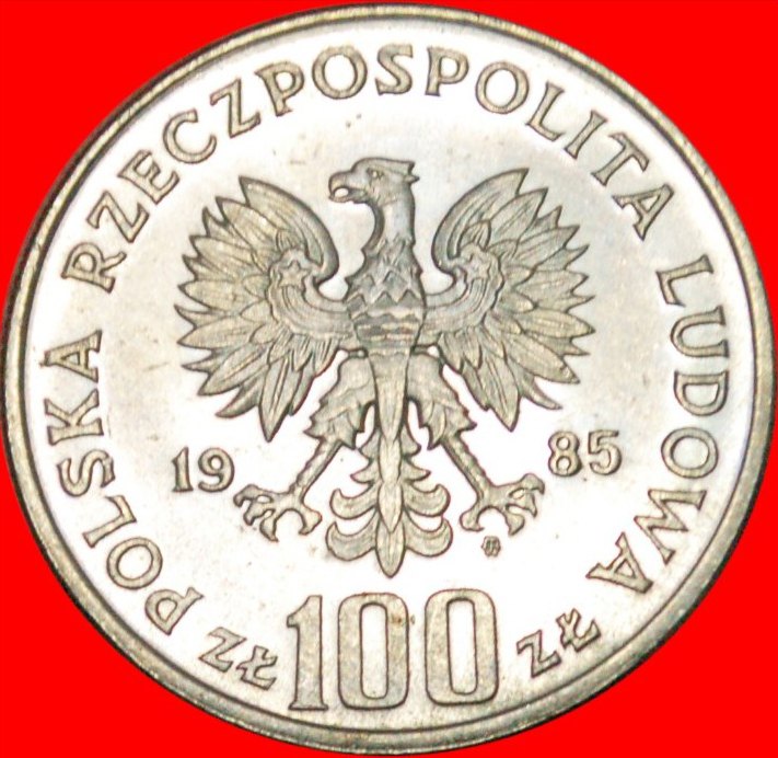  * KÖNIGSERIE: POLEN ★ 100 ZLOTY 1985! Przemyslaw II. (1295 - 1296) OHNE VORBEHALT!   