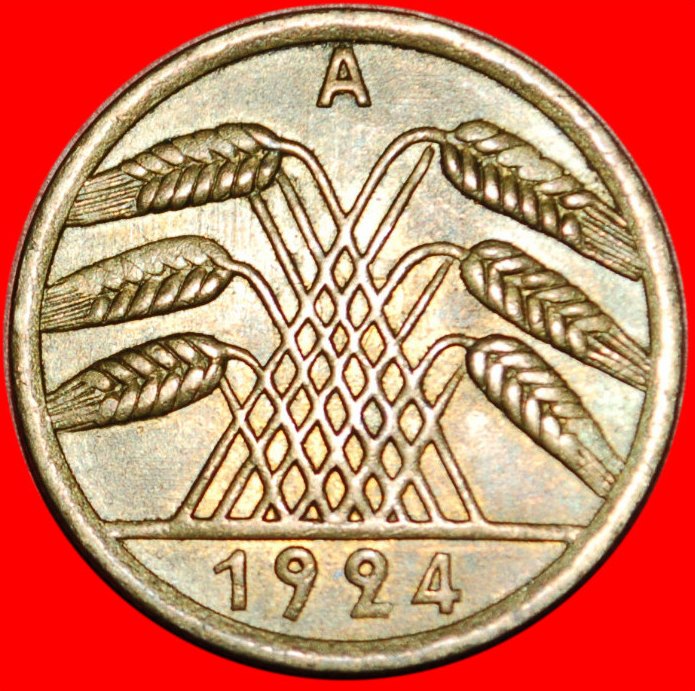  • **** ALLEMAGNE - DEUTSCHLAND - 50 RENTENPFENNIG 1924 A - WEIMARER REPUBLIK **** OHNE VORBEHALT!   