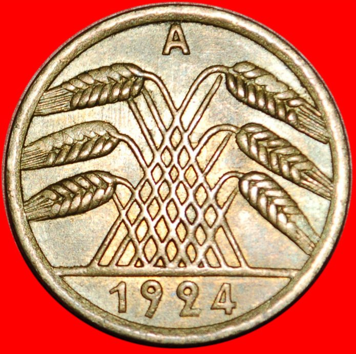  • **** ALLEMAGNE - DEUTSCHLAND - 50 RENTENPFENNIG 1924 A - WEIMARER REPUBLIK **** OHNE VORBEHALT!   