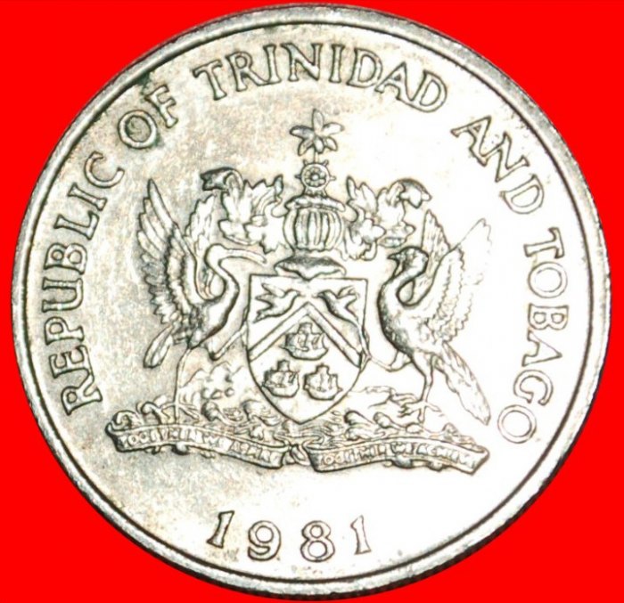 • 3 SCHIFFE: TRINIDAD UND TOBAGO ★ 25 CENTS 1981! OHNE VORBEHALT!