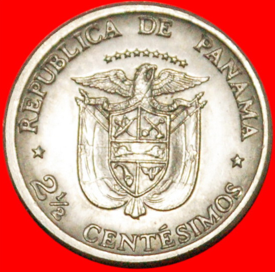  * FROM SERIE SMALL COINS OF THE WORLD: PANAMA★ 2 1/2 CENTESIMOS 1973 FAO! LOW START ★ NO RESERVE!   