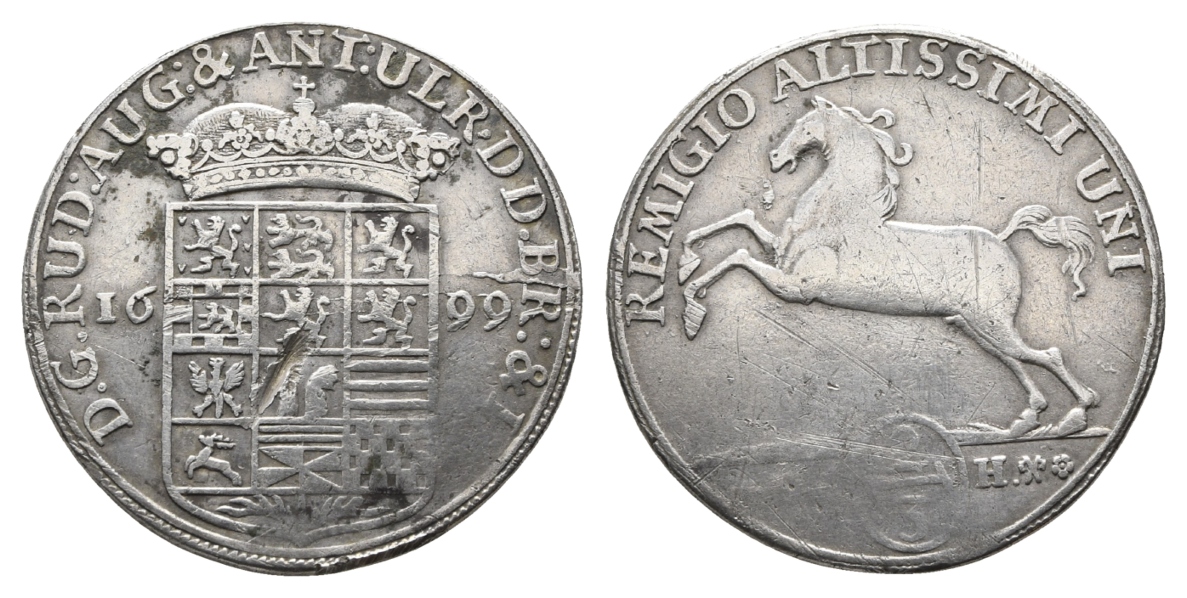  Braunschweig, 2/3 Taler 1699   