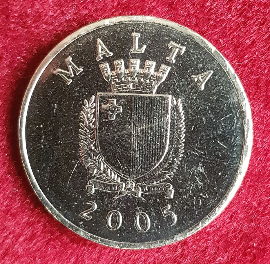  14341(4) 1 Lira (Malta / Felsendrossel) 2005 in unc- .............................. von Berlin_coins   