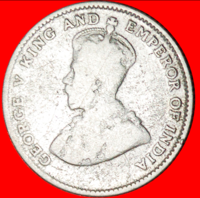  * SILVER (1916-1927):STRAITS SETTLEMENTS★10 CENTS 1926! GEORGE V (1911-1936) LOW START ★ NO RESERVE!   