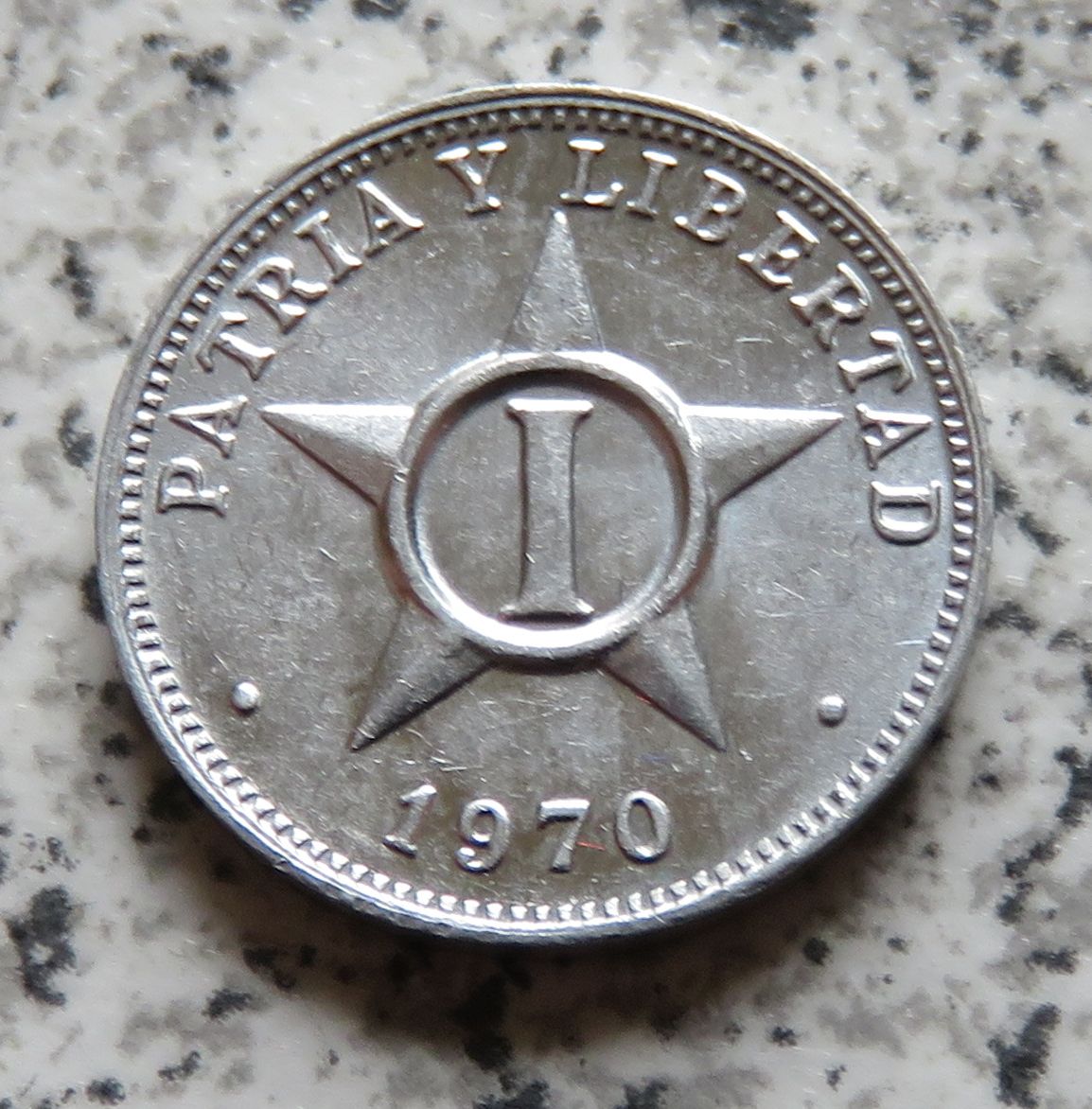  Cuba 1 Centavo 1970   