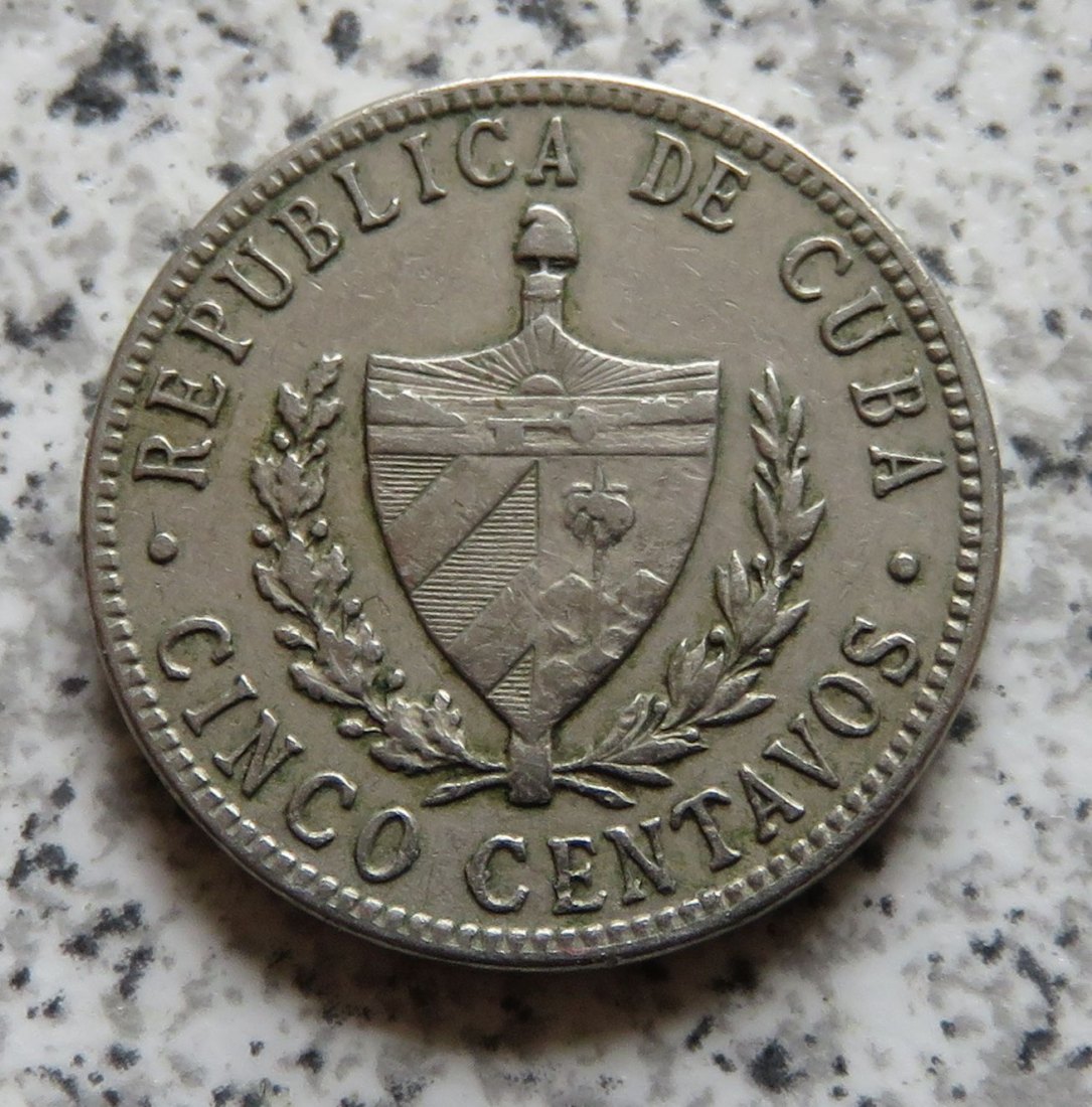  Cuba 5 Centavos 1946   