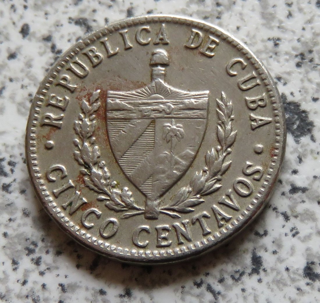  Cuba 5 Centavos 1961   