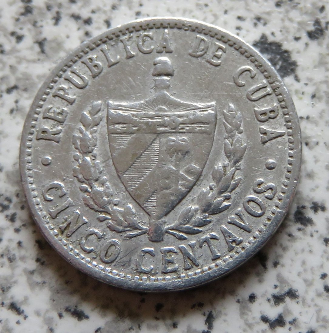  Cuba 5 Centavos 1966   