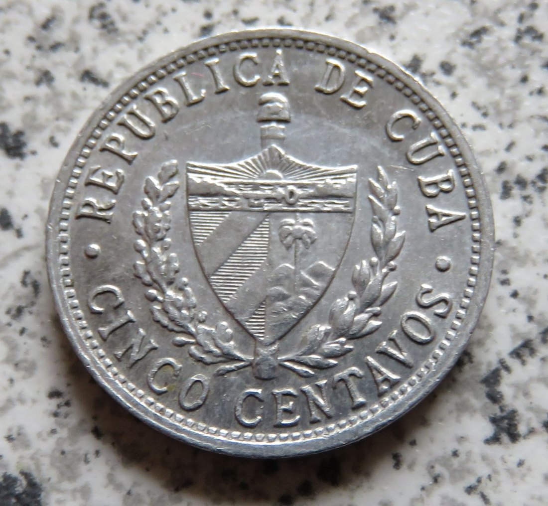  Cuba 5 Centavos 1971   