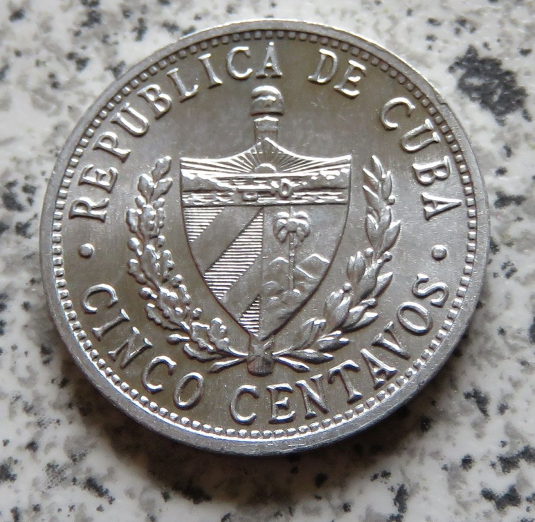  Cuba 5 Centavos 1971 (2)   