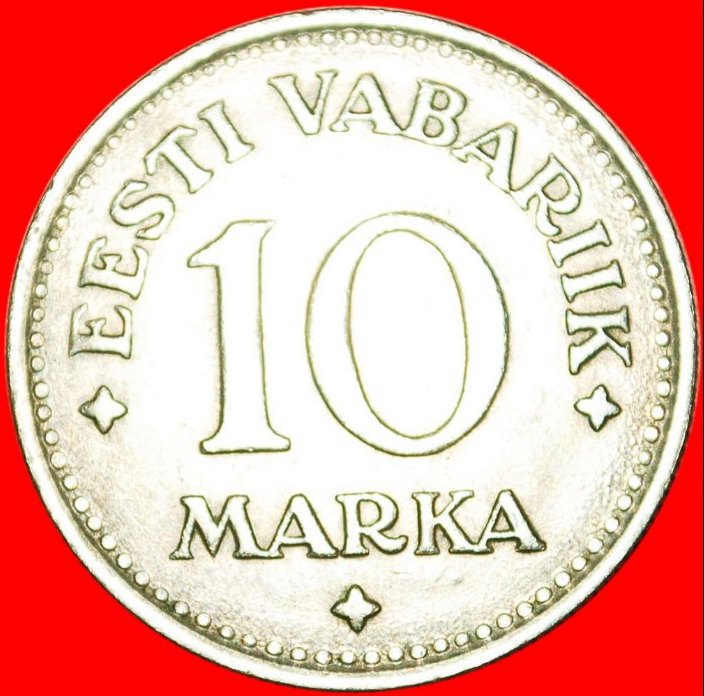 • 3 LÖWEN: estland (früher die UdSSR, russland) ★ 10 mark 1925! SELTEN! OHNE VORBEHALT!