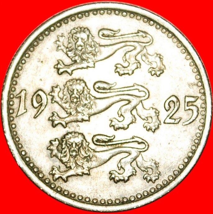  • LIONS: estonia (ex. the USSR, russia) ★10 marks 1925! SCARCE! LOW START ★ NO RESERVE!   