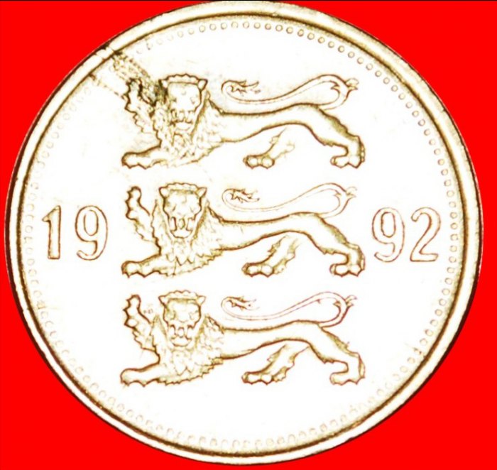  • LIONS: estonia (ex. the USSR, russia) ★ 50 CENTS 1992! LOW START ★ NO RESERVE!   