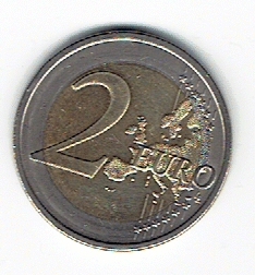  2 Euro Slowenien 2012 (10 Jahre Euro Bargeld)(g1405)   