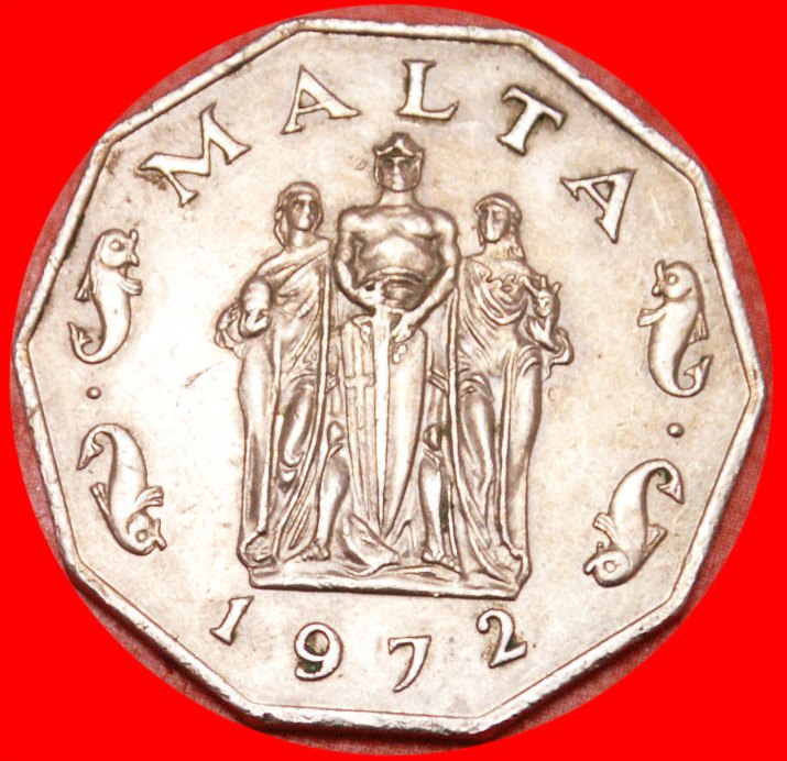  * GREAT SEIGE MONUMENT 1565★MALTA★ 50 CENTS 1972! LOW START ★ NO RESERVE!   