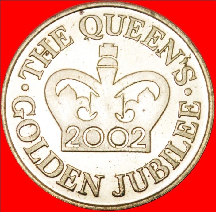  • GOLDENES JUBILÄUM: GROSSBRITANNIEN ★ KRONE 1952-2002 PP! OHNE VORBEHALT!   