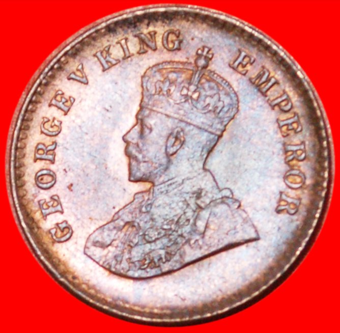  * ELEPHANT ★  INDIA★ 1/12 ANNA 1933! George V (1911-1936) LOW START ★ NO RESERVE!   