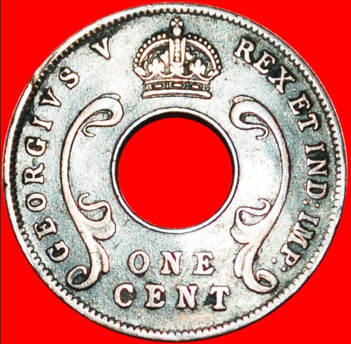  • GREAT BRITAIN HOLE: EAST AFRICA ★ 1 CENT 1923! George V (1911-1936) LOW START★ NO RESERVE!   