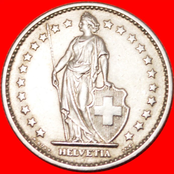  * WITHOUT STAR!!!★ SWITZERLAND★ 2 FRANCS 1968! LOW START! ★ NO RESERVE!   
