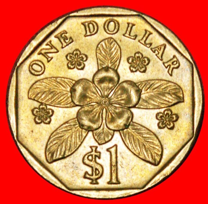  • BLUME: SINGAPUR ★ 1 DOLLAR 1997! OHNE VORBEHALT!   